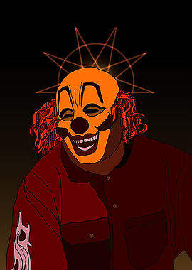 Slipknot Clown Portrait