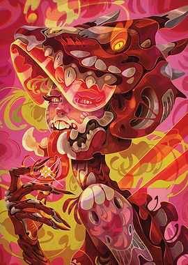 Dragon Girl Fantasy Art