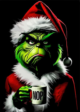 Monster with Nope Mug