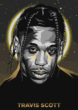 Travis Scott Portrait