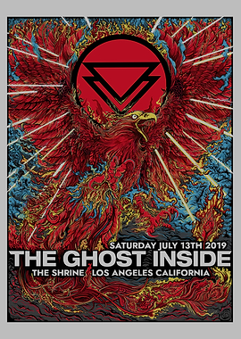The Ghost Inside Concert Poster