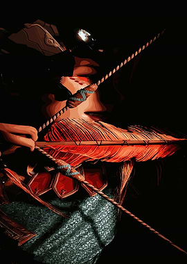 Aloy with Bow and Arrow