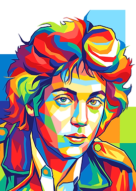 Billy Joel wpap pop art
