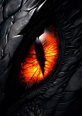 Dragon Eye Close-Up