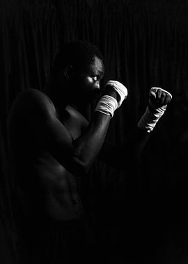 Boxer Fighter Training Motivation