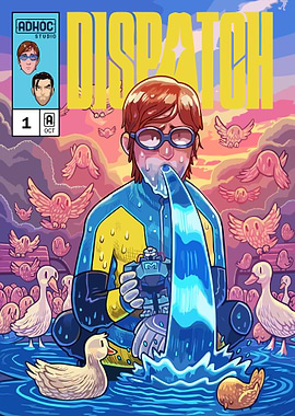 Dispatch Comic Book Cover Art
