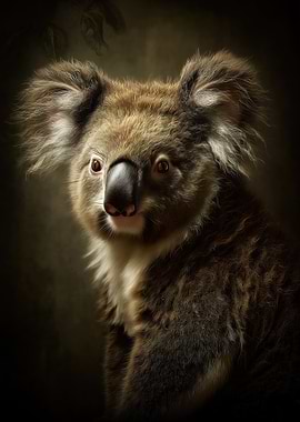 Koala Portrait