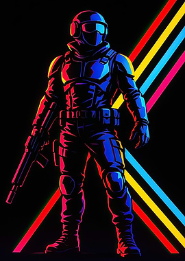 Arc Raiders Neon Stripes