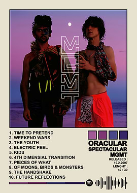 MGMT Oracular Spectacular Album Cover