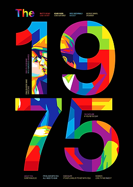 The 1975 Album Cover Art