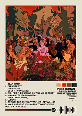 Post Human: Survival Horror Album Art