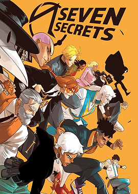 Seven Secrets Comic Book Cover