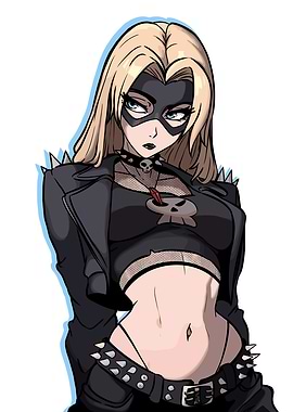 Dispatch in Black Costume