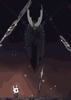 Hollow Knight Boss Fight Illustration