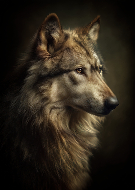 Wolf Portrait