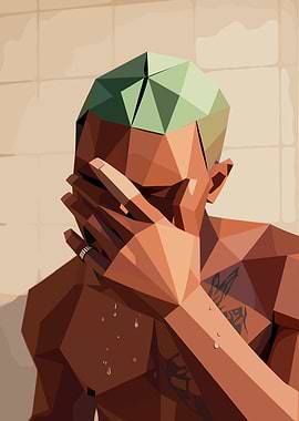 Frank Ocean Polygon Art