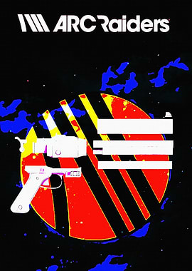 Arc Raiders Poster with Guns
