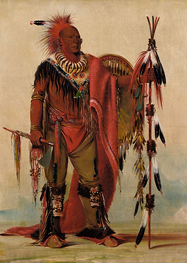 Native American Chief Portrait