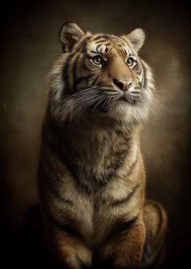 Majestic Tiger Portrait