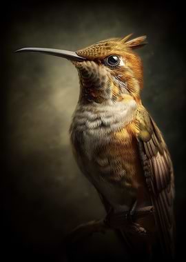 Hummingbird Portrait
