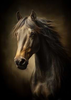 Elegant Horse Portrait