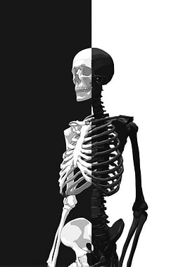 Yin Yang Skeleton