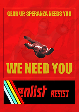 Gear Up. Speranza Needs You