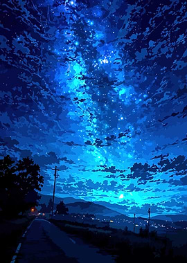 Night Sky Road