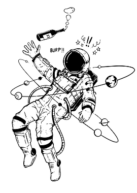 Drunk Astronaut in Space