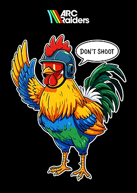 Arc Raiders Chicken Cartoon