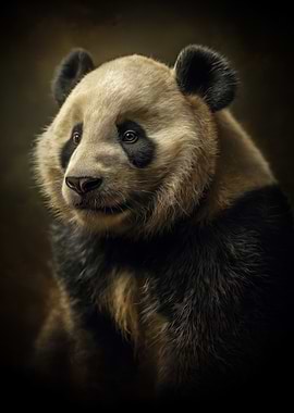 Portrait of a Giant Panda