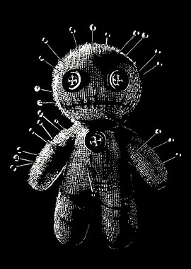 Voodoo Doll with Pins
