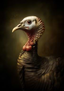 Portrait of a Turkey