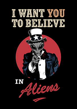 Alien Uncle Sam: I Want You