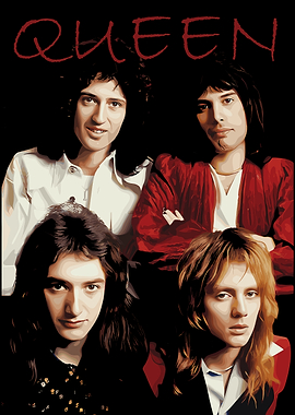 Queen Band Portrait