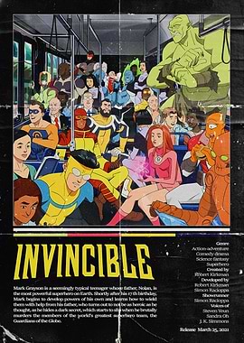 Invincible Animated Series Poster