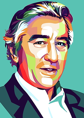 Robert De Niro Pop Art Portrait