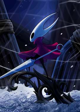 Hornet from Hollow Knight illustration
