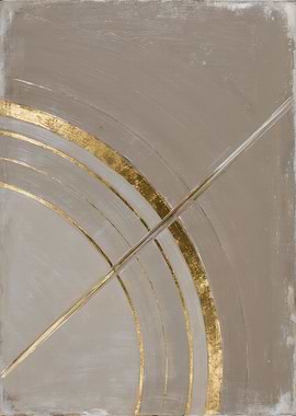 Abstract Geometric Gold Arcs