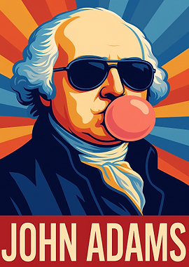 John Adams Bubblegum Pop Art