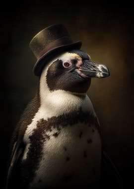 Penguin with a Top Hat