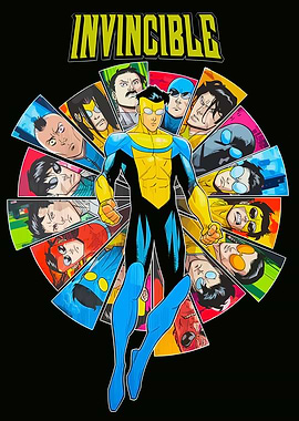 Invincible Comic Book Cover Art