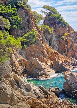 Rocky Coastline with Turquoise Water