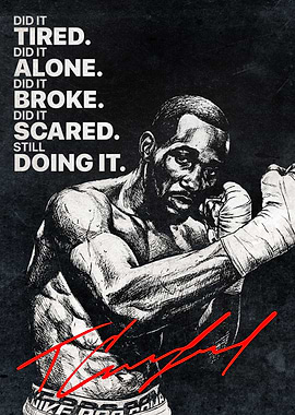 Inspirational Poster – “Still Doing It” Motivational Quote