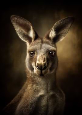 Kangaroo Portrait