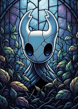 Hollow Knight Stained Glass Art