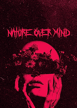 Nature Over Mind Floral Portrait