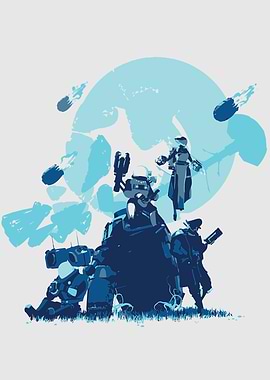 Game Cover Illustration Art