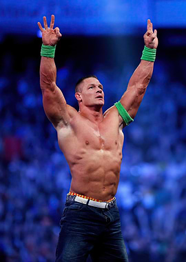 John Cena in wrestling ring