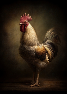 Rooster Portrait
